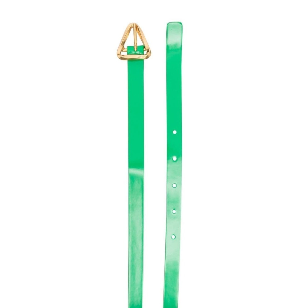 BOTTEGA VENETA Green Triangle Belt - Picture 2 of 2